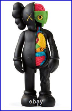 Kaws Flayed Dissected Black Colorful Vinyl Companion Figure Authentic Rare Toy