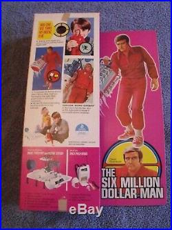 Kenner #65000 Six Million Dollar Man 1975 Original Bionic Man Figure IN BOX RARE