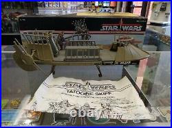 Kenner Vintage Star Wars Tatooine Skiff 1984 Loose Complete With Box Rare