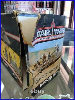 Kenner Vintage Star Wars Tatooine Skiff 1984 Loose Complete With Box Rare