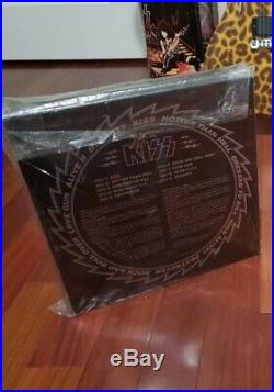Kiss Japanese Originals 1974-79 Colored Vinyl Lp Box Set Black Set Rare