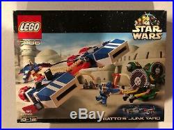 LEGO 7186 Star Wars Watto's Junk Yard Rare And Sealed NEW IN BOX