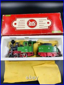 LGB 2015D Rare Christmas Colors Steam Locomotive With Tender Vintage Original Box