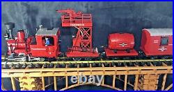 LGB 70940 Fire Brigade Train With Steam Locomotive Sound Original Box Rare