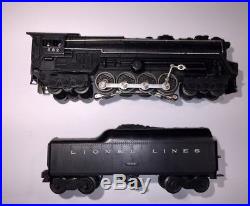 LIONEL Postwar Rare 682 engine with 2046 Tender withoriginal boxes