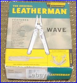 Leatherman Original Wave Retired Very Rare Box Mint Collectible OG Nylon Sheath