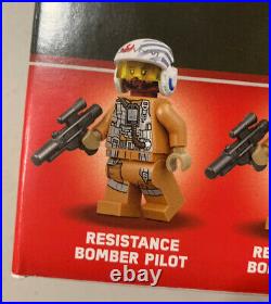 Lego SW Resistance Bomber 75188 With Extremely Rare Finch Dallow Mint