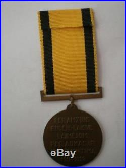 Lithuania independence medal (1918 1939) with a rare condition original box