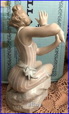 Lladro 5614 Startled Original Blue Box! Mint condition! Lovely Gift! Rare