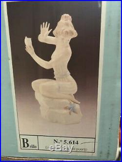 Lladro 5614 Startled Original Blue Box! Mint condition! Lovely Gift! Rare
