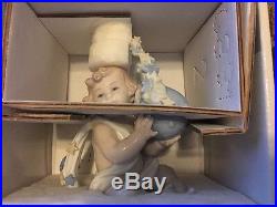 Lladro 6831 A New Beginning Original Grey Box with Sleeve! Mint Condition! Rare