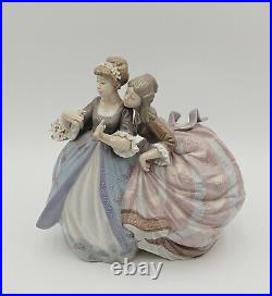 Lladro Porcelain Figurine Southern Charm #5700 Big Dresses Rare, Original Box