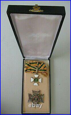 Luxemburg Order Of The Oaken Crown. Grand Officer Set. Silver. Boxed. Rare