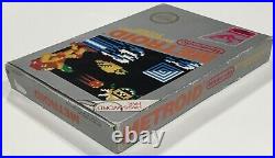 METROID ORIGINAL Nintendo NES Box Rare BOXED CIB Complete HANGTAB