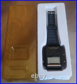 MICRONTA Vintage TALKING Vox Watch Chrono-Alarm Very Rare In Original Box