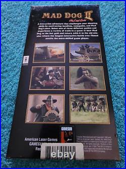 Mad Dog II The Lost Gold 3DO Game NEW FACTORY SEALED Long Box CIB Rare Panasonic