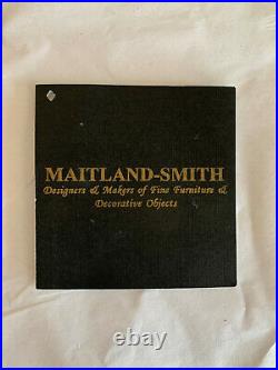 Maitland Smith Large Rare Vintage Box Tortoise Shell