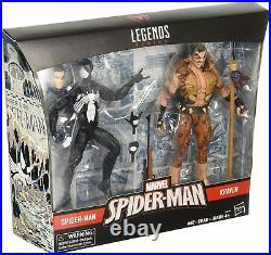 Marvel Legends Symbiote Spider-Man & Kraven The Hunter Figure 2-Pack RARE