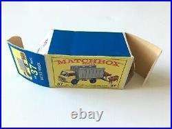 Matchbox #37 Cattle Truck Rare 1st Edition in Original New Model E3 Box Lot 209
