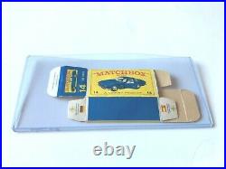 Matchbox Lesney #14 Iso Grifo Rare Light Blue in Original E4 Box Lot 192
