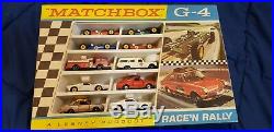 Matchbox Lesney 1968 G-4 Race' N Rally 10 Car Gift Set In Original Box. Rare