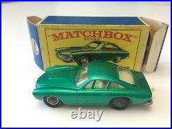 Matchbox Lesney #75 Ferrari Berlinetta Rare Painted Base Original E2 Box Lot 149