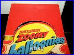 Matchbox Trade Box of 5 Sealed Zoomy Balloonies. Very Very Rare. Lesney 1972