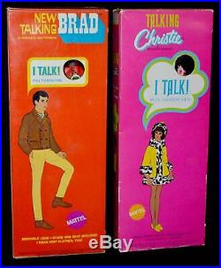Mattel TALKING CHRISTIE Barbie Doll Mint Box Vintage 1960's 1969 Rare