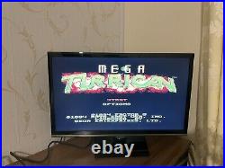 Mega Turrican Sega Mega Drive Boxed Rare 100% Original Pal Uk Working Tested