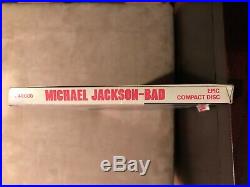 Michael Jackson Original Promo Bad Long Box CD Rare