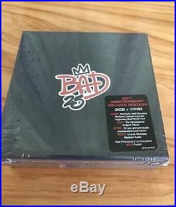 Michael jackson BAD Deluxe Box CD DVD Ticket Book Tshirt Vintage Pepsi Vip Rare