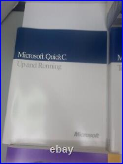 Microsoft Quick C Compiler vrs 2.0 in original box RARE