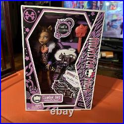 Monster High First Wave Clawdeen Wolf Doll Mattel New in Box. NRFB. RARE