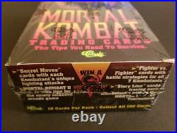Mortal Kombat Factory Sealed Box By Classic 1994. Very Rare