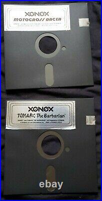 Motocross / Tomarc XONOX Double Ender Commodore MEGA RARE Original Box + Games