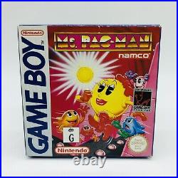 Ms PAC Man Nintendo Gameboy Complete In Box With Original Receipt Rare