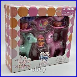 My Little Pony Live Worlds Biggest Tea Party Sharing Tea With Pinkie Pie & Minty