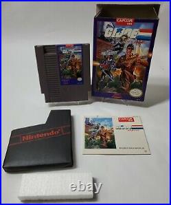 NES? MINT & RARE G. I. Joe Atlantis Factor Original Nintendo CIB Box Manual GI