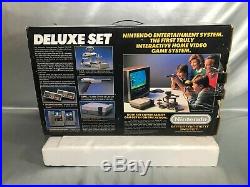 NES/Nintendo Deluxe Set Box and Styrofoam Top only, Original Rob system RARE