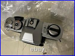 NEW IN ORIGINAL BOX RARE Minolta XGA SLR Film Camera Body Chrome & Black
