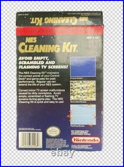 Nes Nintendo Entertainment System Cleaning Kit With Box & Extras Rare Vintage