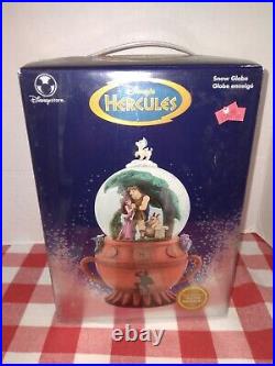 New In Original Box Disney Hercules Snow Globe RARE Awesome Find Never Displayed