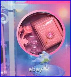 Nib-new-rare 2001 Barbie Magic Jewel Playset Swing-glitter-jewelry Box-bracelets