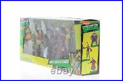 Nickelodeon Teenage Mutant Ninja Turtles Exclusive 6 Pack Figure Box RARE