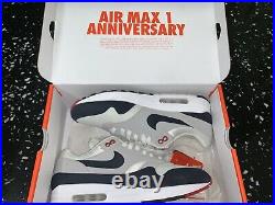 Nike Air Max 1 Obsidian 30th Anniversary USA Colorway VNDS Rare Original Box