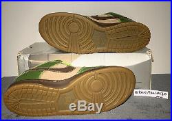 Nike Dunk Low Pro SB Khaki/Brown Jedi Size 12 Original Box 2004 Clean RARE OG