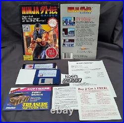 Ninja Gaiden Original Tecmo Hi Tech Expressions 1990 IBM PC Big Box Game RARE