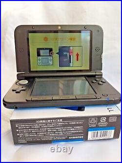 Nintendo 3DS LL Blue Japanese ver Console withCharger Original Box Rare