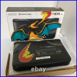 Nintendo 3DS LL Pokemon Center Original Charizard edition from Japan with BOX Rare