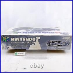 Nintendo 64 clear gray JUSCO Original version BOX N64 Tested Working Japan rare